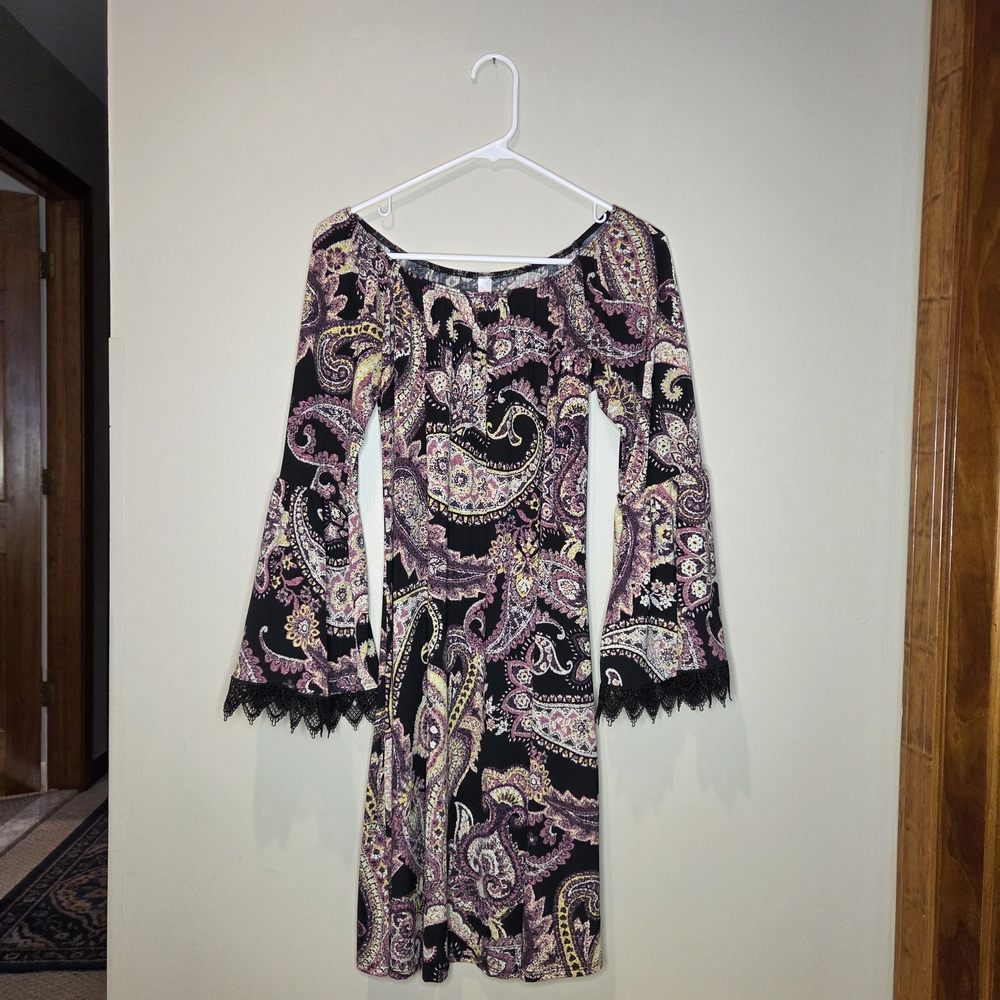 Paisley Patterned Dress - Picture 2 of 4